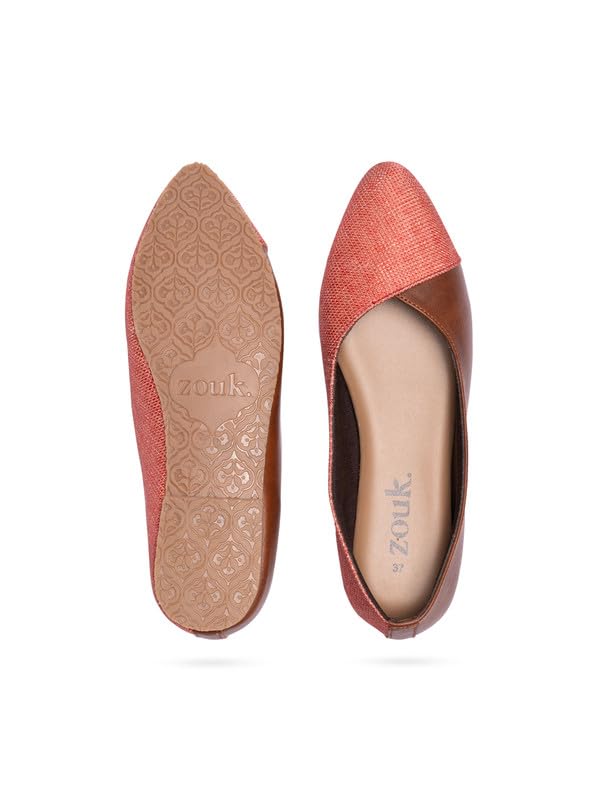 Image of ZOUK Women's Vegan Handcrafted Office Bellies