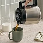 Cuisinart 12-Cup Coffee Maker with Thermal Coffee Carafe, Stainless Steel, Programmable Large Capacity Drip Coffee Machine for Home or Office, DCC-3400NAS, Silver - Image 5