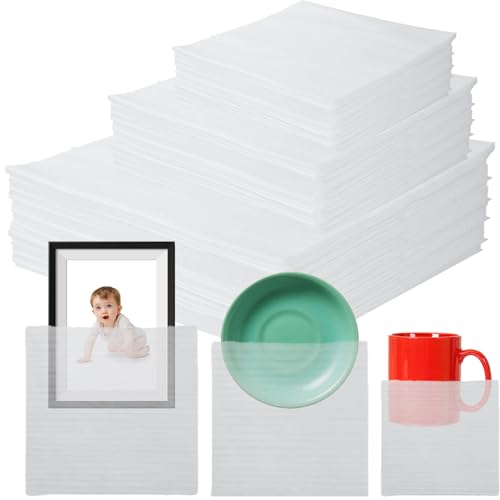 Lainrrew 60 Pack Foam Pouches,Thick Cushion Wrap...