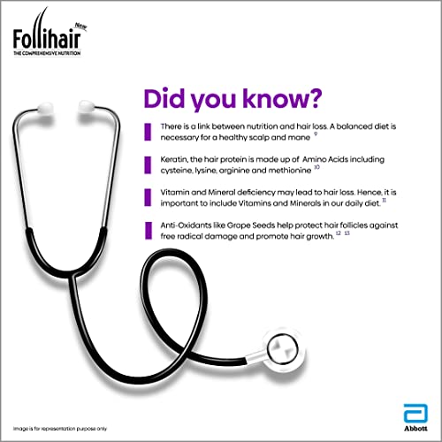 Image of Follihair New 30 Tablets + Selsun Blue 200ml Shampoo Combo