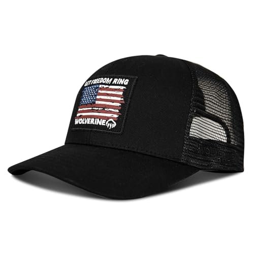 Image of Wolverine Trucker Hat | Mesh Back | Snapback | Adjustable | Rugged | Durable | Workwear