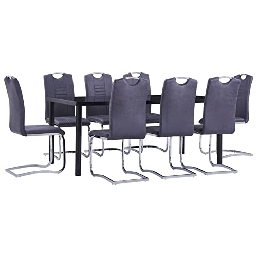 Caratterizzato da un design moderno e contemporaneo, il nostro set da pranzo è perfetto per qualsiasi casa moderna, sala da pranzo o ristorante commerciale.