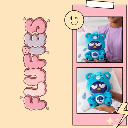 Image of Flufies Plush with Free Squishy - Soft Toys for New Born Baby and Baby Boy - Soft Toy for Home Decor (Maru Bear as Grumpy Bear)