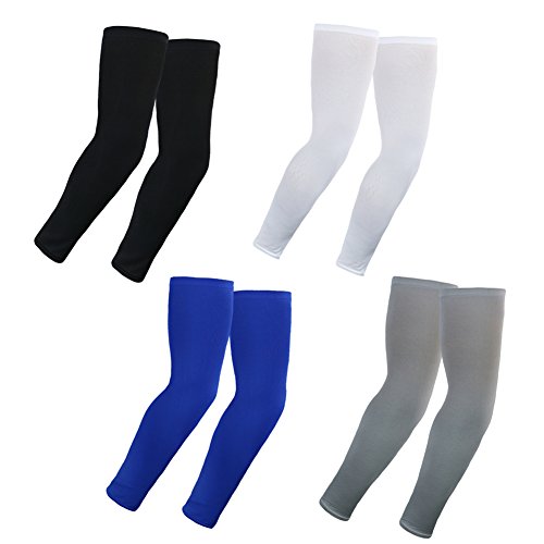 Cool Seamless UV Protect Arm Sleeves 4 pairs bunlde pack Arm cooling Sleeves