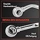 Frankberg 1x Servolenkung Schlauch mit Dichtung Länge 2044mm Kompatibel mit 900 II/900 II Cabriolet/900 II Coupe 2.0L 2.3L Benzin 1993-1998 Replace# 1C0422893T