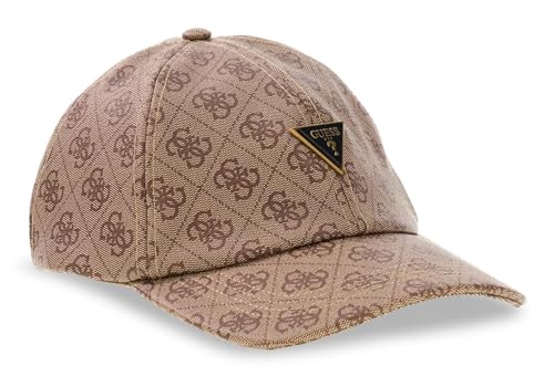 GUESS Milano Baseball Cap Beige/Brown Marron Clair