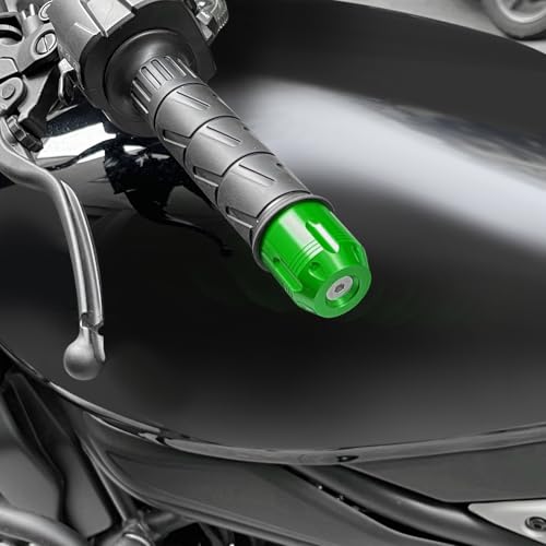 Image of Motorcycle Bar Ends Plug,CNC Handlebar bar Ends Plugs For Ninja400 Ninja500 /1000 /400R /250 /1000SX ZX6R Z650 Z900 Z400 ZX14R ZX10R ZX600 ZX636 ZX4RR ZX4R ER-6n ER-6f GSXR600 750 1000 and other models