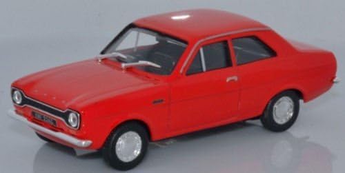 Oxford Diecast Cararama CR042 Ford Escort Mk1 Red