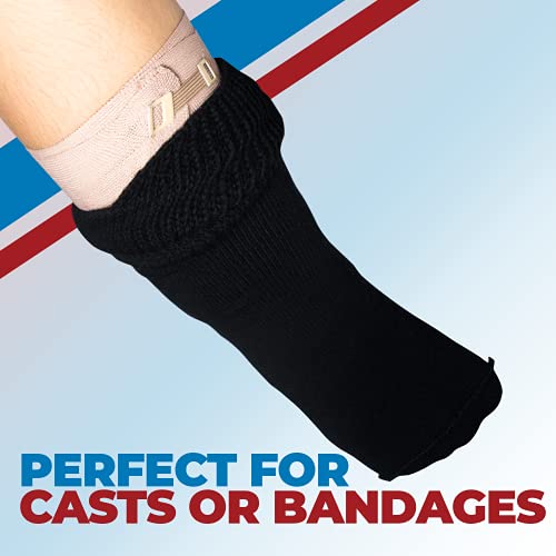 Extra Wide Socks For Swollen Feet, Wide Calf Socks, Diabetic Socks for