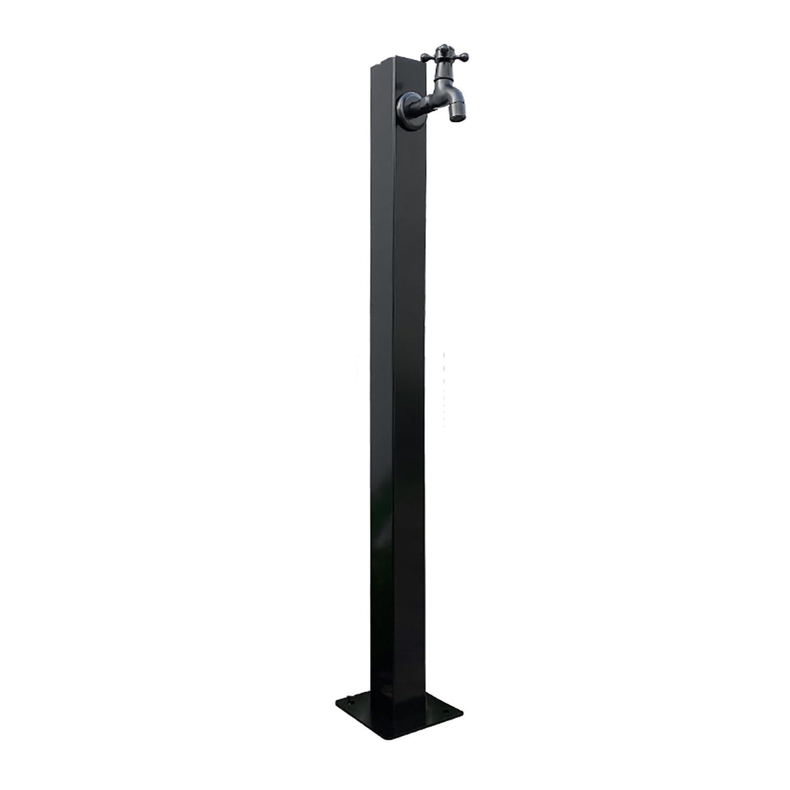 Colonne d'eau extérieure robuste et antigel en fonte pour jardin chic