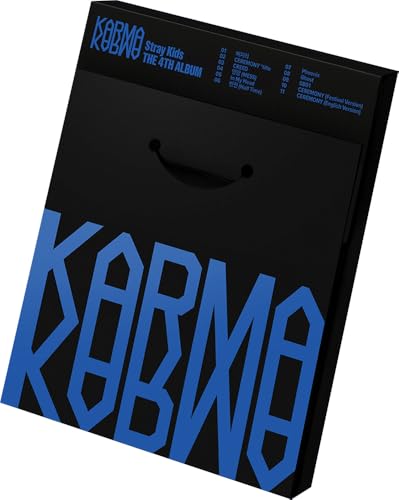 STRAYKIDS - KARMA 4th Album [COMPACT Version] : CD-R+Envelope+Trading Card Set+Photocard+(Extra 5 Photocards+Pocket Mirror)