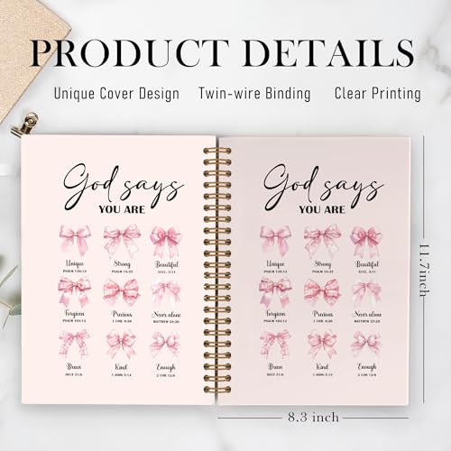 Cahier à spirale rose grand format bloc notes fournitures de bureau - 7