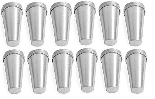 Generic Molde de aluminio para helado, 12 unidades