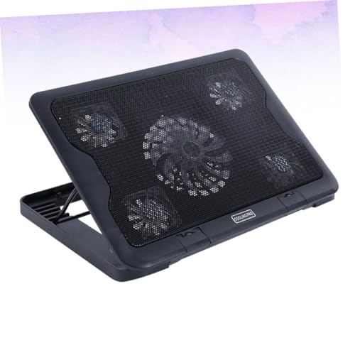 Base de refrigeración USB para laptop OSALADI con 5 ventiladores miniatura 5