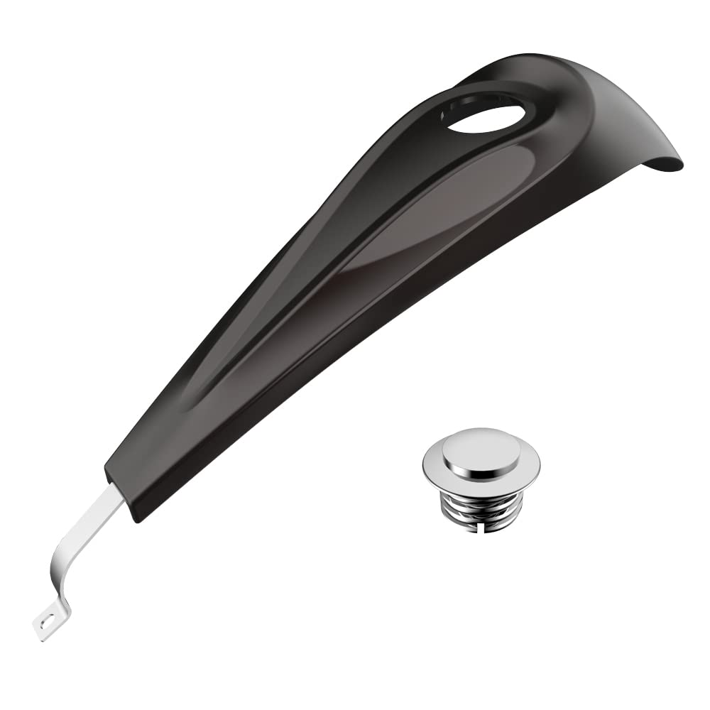 ロードグライド　ストリートグライド　スリムタンクコンソール　キャップ付き Amazon | 目立たないタンクダッシュコンソール & 燃料ガスタンク