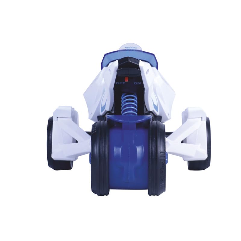 Image of Pull Back Motorcycle & Racing Car Toy - Two-in-One Ejection Chariot with Dynamic Music & Lighting Effects, High-Speed Action, Durable Design for Kids