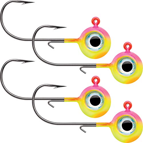 VMC Neon Moon Eye Jig 3/8 Bubble Gum, One Size
