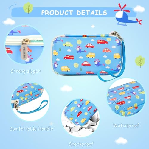 Estuche para cámara instantánea infantil con rollos miniatura 4