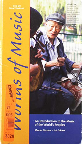 3 Audio CDs for Titon's Worlds of Music: An Introduction...