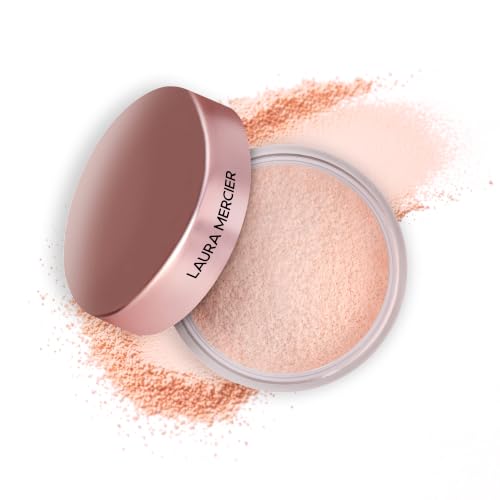 Laura Mercier Translucent Loose Setting Powder - 24HR Shine Control Soft Matte Finish Long-Lasting Wear Normal to Oily Skin 4 Shades for Virtually All Skin Tones