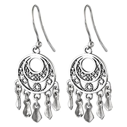 Boucle d'oreille pour femmes style attrape-rêves pour vos tenues d'été