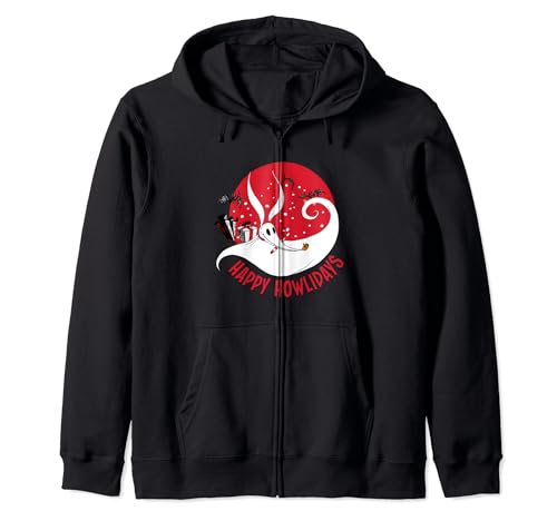 Vêtement Disney The Nightmare Before Christmas Sweat à Capuche Happy Howlidays