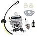 Produktbild AISEN Vergaser mit Dichtung Zündkerze Benzinfilter Benzinschlauch für AL-KO FRS 410, FRS 4125 Motorsense/WOLF HSG 55 Heckenschere