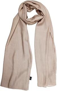 وشاح مودال، وشاح حجاب عصري مودال 200×55 سم (بيج)