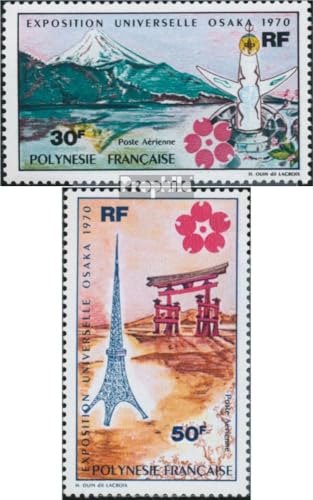 Sellos de colección Polinesia Francesa MNH Expo 70 serie completa