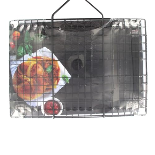 Grelha Para Churrasco Bbq - 54 X 32 X 25 Cm Fackelmann Marrom/Preto