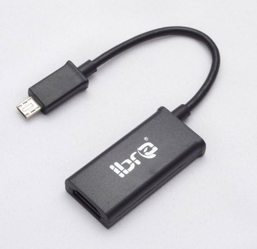 HD Zone's IBRA MHL to HDMI Adapter for Samsung Galaxy S3/S4 and Note 2 - Black