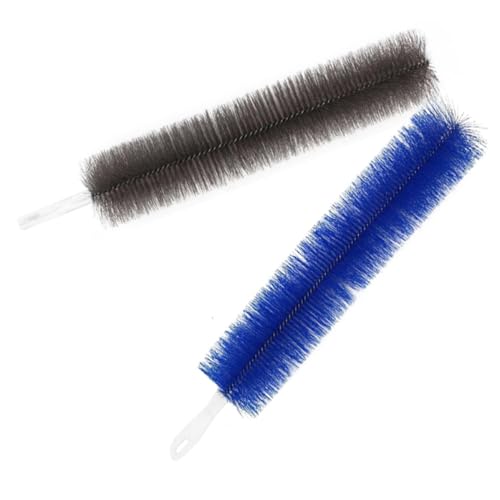 Beaupretty 2piezas Cepillos de Limpieza para Ventilador Flexibles de Nylon Herramienta Doméstica Multiusos para Eliminar Polvo Ventiladores de Suelo Persianas y Aire Acondicionado Paquete