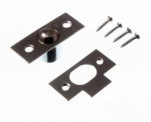 Bales Kugelschnäpper für Schranktüren, vernickelt, 19 mm, 12 Stück