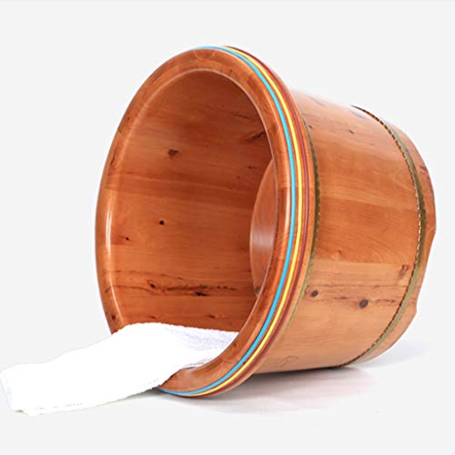 Cubeta de madera para baño de pies 41cm x 26cm miniatura 4