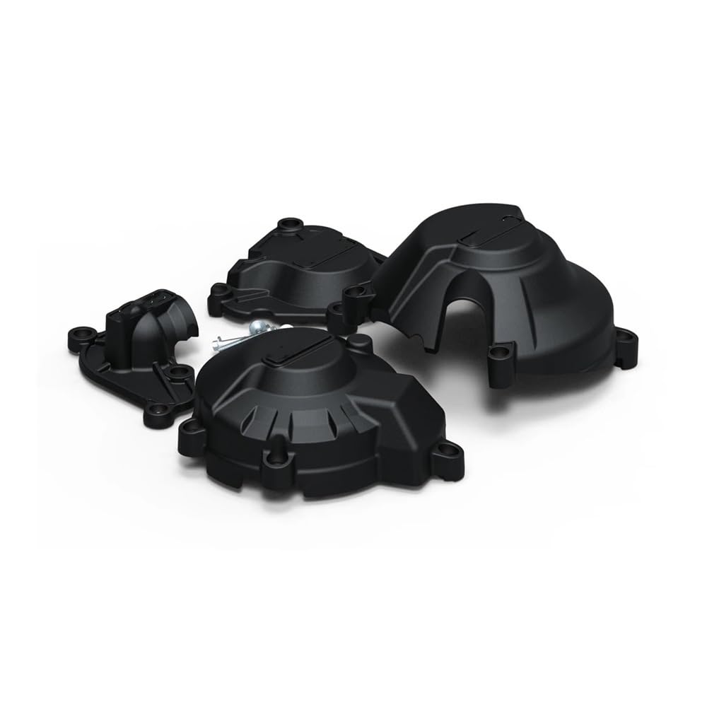 Copertura Protezione Motore Per MT-09, XSR900, FZ-09 - Set 4 Pezzi In Nero | Accessorio Moto 2021-2023