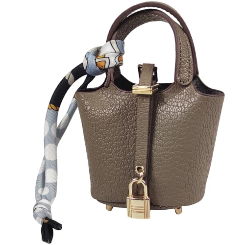 Image of Bag Charm for Handbags Decoration,Mini Leather Bag Keychain,Fashion KeyChain Accessory For Handbags Purse