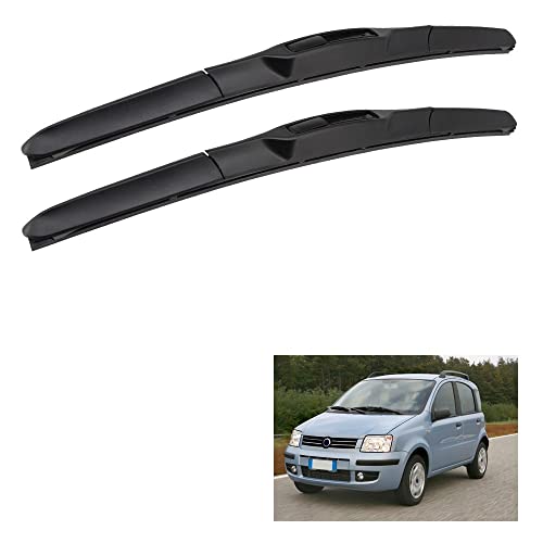 Essuie-Glaces Fiat Panda sans traces ni grincements - Kit pare-brise toutes saisons