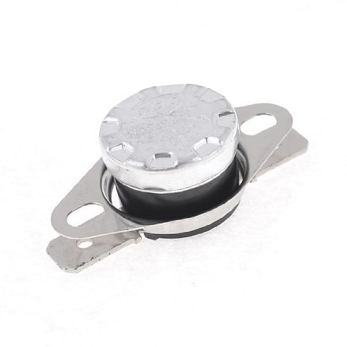 Sourcingmap KSD301 90 Celsius Normally Close Temperature Control Thermostat Switch, Silver