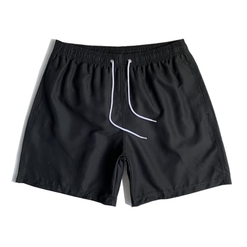 Men's Swim Trunks Quick Dry Swimming Swim Shorts with Pockets Stretch Beach Board Shorts