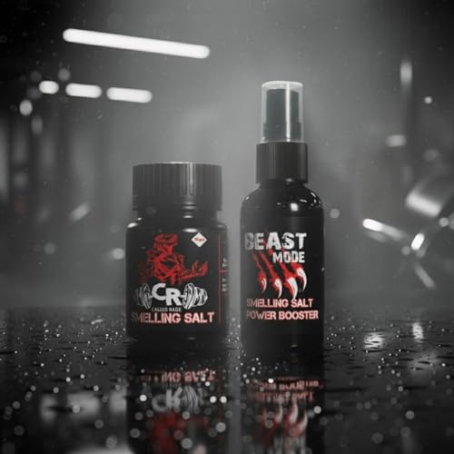 Image of Powerful Smelling Salts for Athletes - Boost Focus, Strength, and Performance with Beast Mode and Callus Rage Ammonia Inhalants (Pack of 2 (30 gm))
