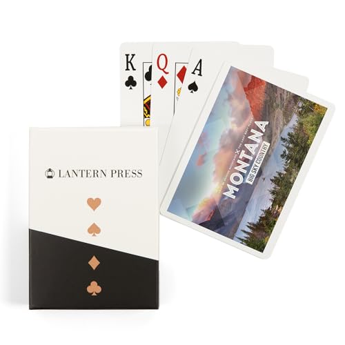 Baraja de Poker Lantern Press Big Sky Country Montana