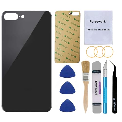 Perzework OEM Rear Back Glass iPhone 8 Plus Space Gray