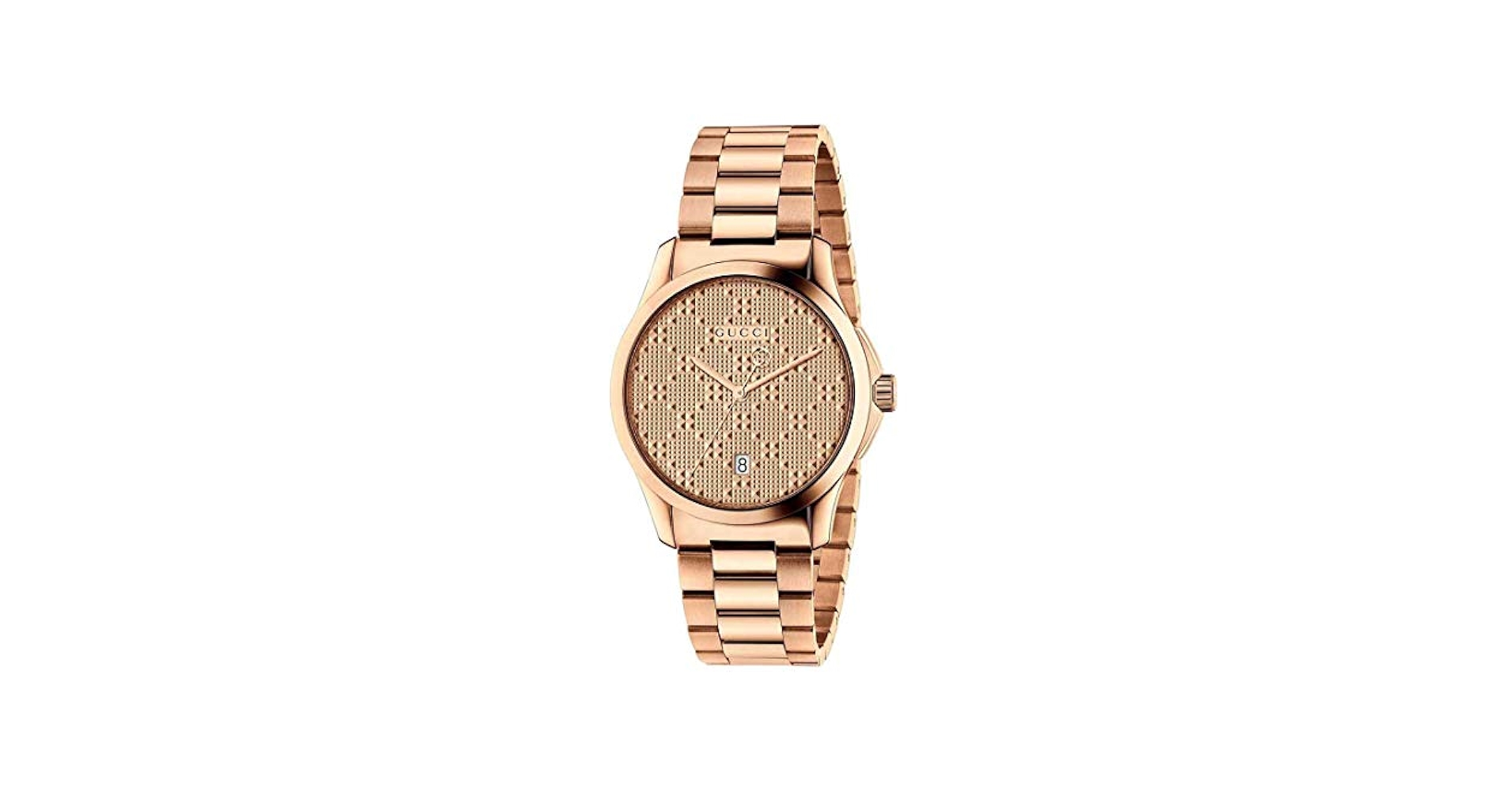 GUCCI G-TIMELLESS YA126482 ゴールド 正規品 Gucci G Timeless Quartz Gold Dial Gold Steel Strap Watch For