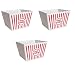 Plastic Popcorn Tub - 8.5" Square, 3 Pack by Greenbrier (3)