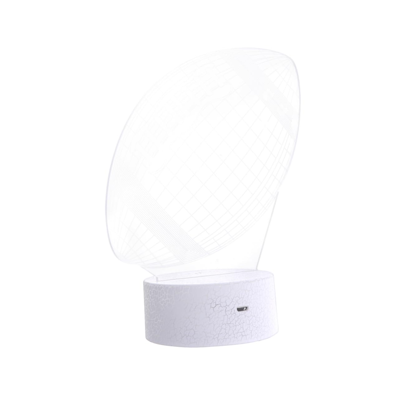 GWJKG Touch Night Light Table Lamp with USB Charging - Football Kids Room Decor