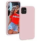 ProBien Case for iPhone 11 Liquid Silicone Shockproof Protective Case Cover Durable Drop Protection Bumper Compatible with iPhone 11 6.1 inch 2019-Sand Pink