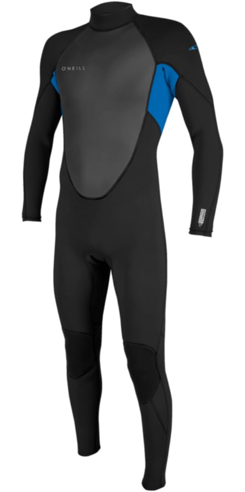O'NEILL 2026 Mens Reactor-2 3/2mm Back Zip Wetsuit - Black/Ocean