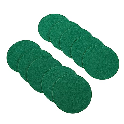 UKCOCO 10pcs Air Hockey Pusher Pads Durable Replacement Stickers for Enhanced Gaming Experience Air Hockey Tables