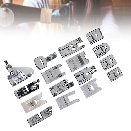 Kit de 16 Piezas Pies para Máquina de Coser AYNEFY miniatura 4