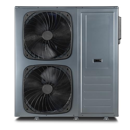 SMETA Monoblock Luft Wärmepumpe Warmwasser R290 14 kW, Einphasig, 3-in-1 Heizung, Kühlung und...